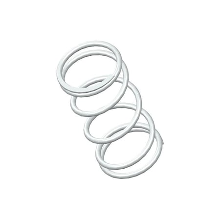 Compression Spring, O= .600, L= 1.25, W= .049